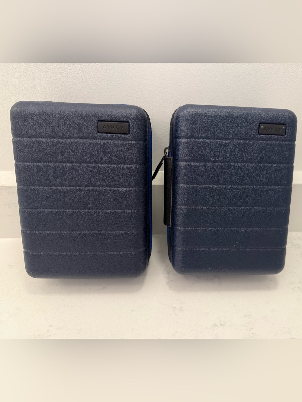 Away Hard-shell Travel Organizers (2), Navy